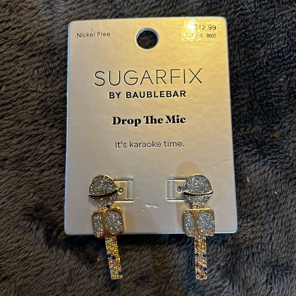 SUGARFIX BY BAUBLEBAR Drop The Mic Earrings